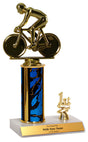 Cycling 1st, 2nd and 3rd Place Trophy