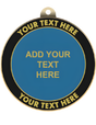Blank Medal with Personalized Front Rim For Event Name