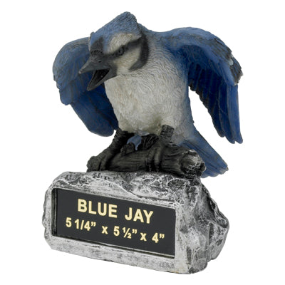 Blue Jay Mascot Trophy