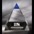 Blue Majestic Crystal Award