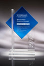 Blue Ultra Frosted Crystal and Cobalt Diamond Awards