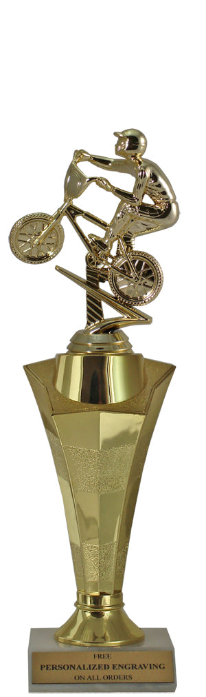 BMX Star Column Trophy