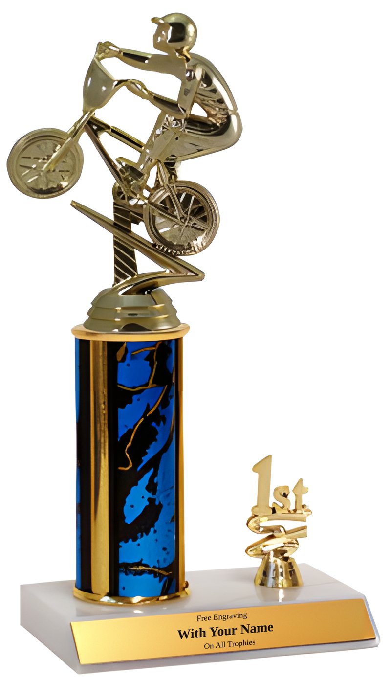 BMX 1st, 2nd and 3rd Place Trophy