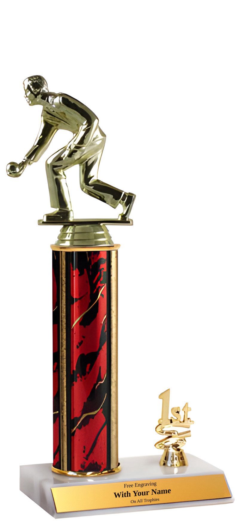 Bocce Ball 1st, 2nd and 3rd Place Trophy