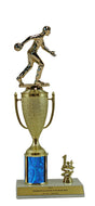 Elite Bowling 1st, 2nd and 3rd Place Award Cup & Column Trophy