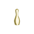 Gold Bowling Lapel Pin