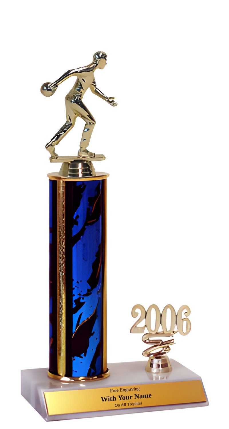 Bowling 2026 Year Trim Trophy
