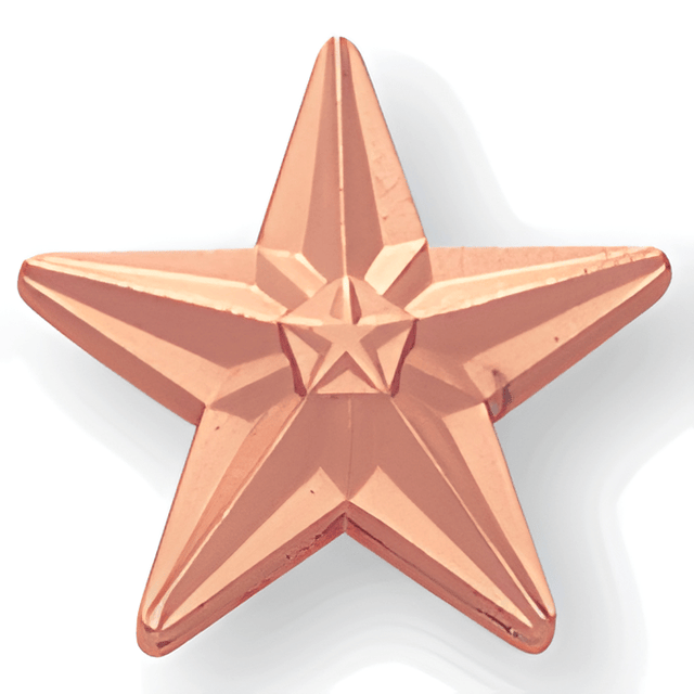 Bronze Stars - 3/4 Inch