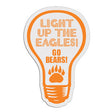 Bulb Shaped Custom Badge