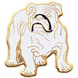 Bull Dog Mascot Lapel Pins with Color Finish