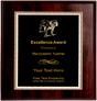 Bulldog Mascot Plaque