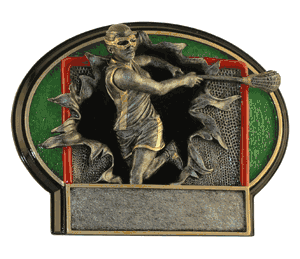 Girls Burst-Thru Lacrosse Trophy