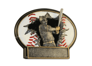 Boys Burst-Thru Baseball Trophy