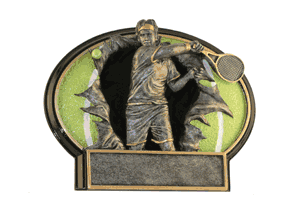 Boys Burst-Thru Tennis Trophy