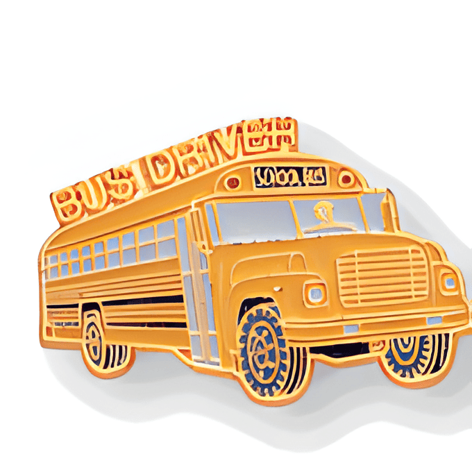 School Bus Pins