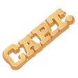 Gold "Captain" Uniform & Jacket Lapel Pin