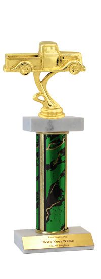 Vintage Pick-up Truck Deluxe Double Marble Trophy