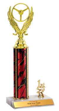 Winged Wheel 1st, 2nd and 3rd Place Trophy