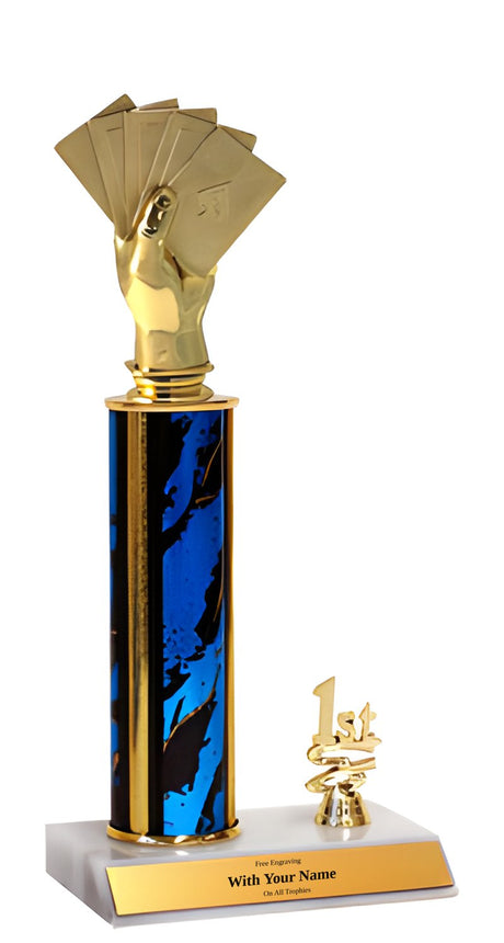 Cards 1st, 2nd and 3rd Place Trophy
