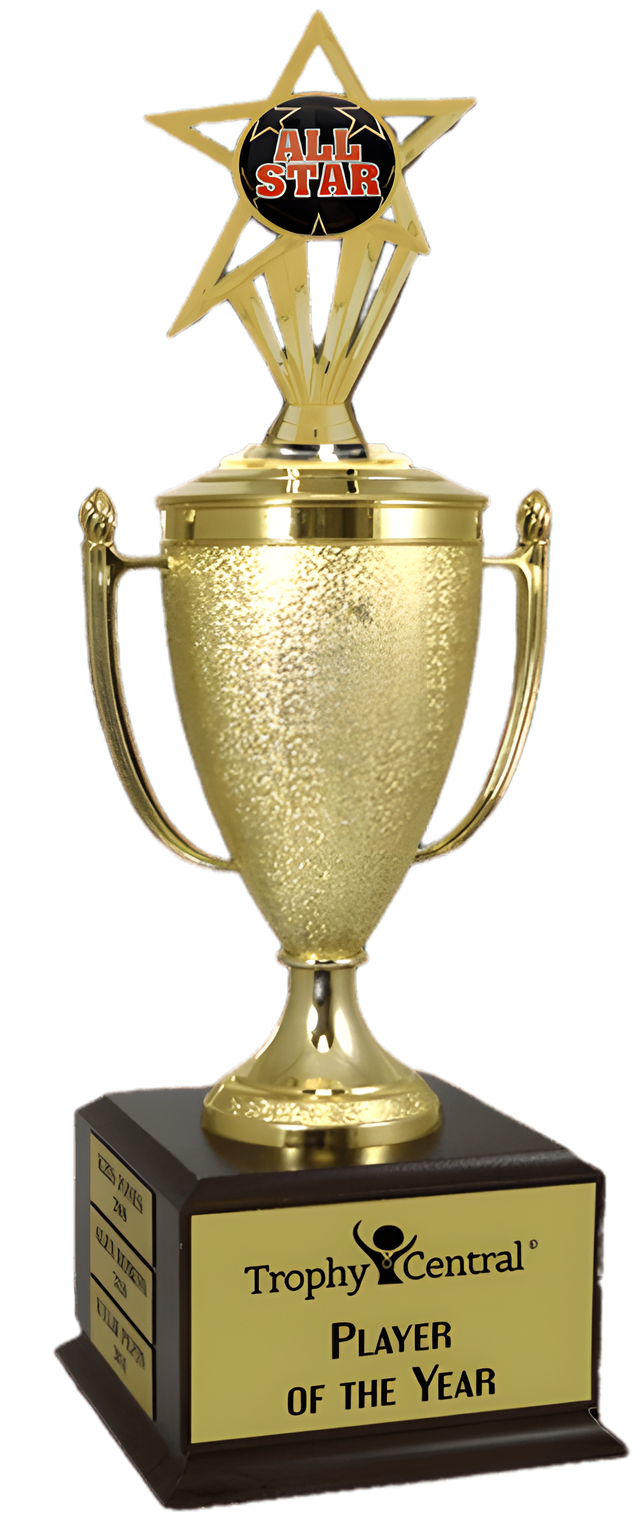 All Star Champion's Cup Trophy with Insert