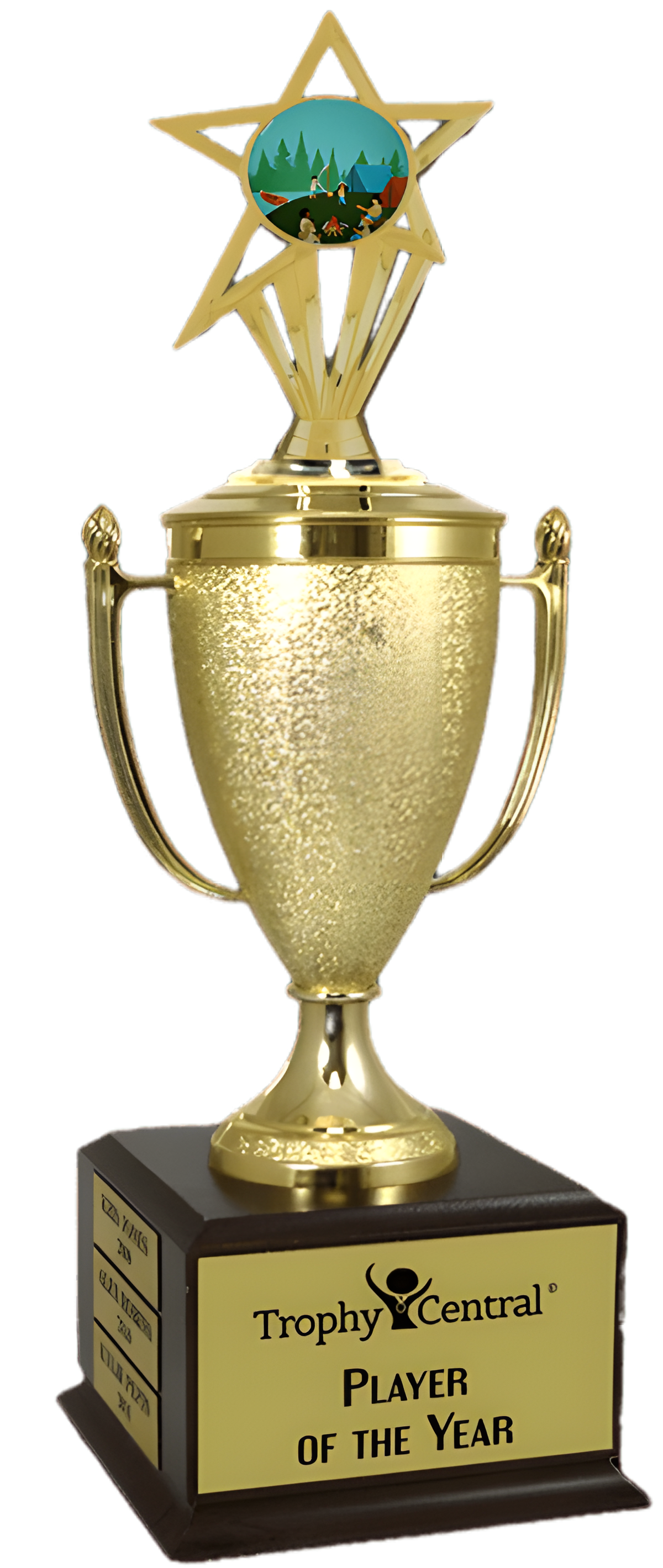 Camping Champion's Cup Trophy with Insert