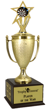Darts Champion's Cup Trophy with Insert