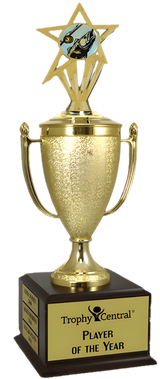 Fishing Champion's Cup Trophy with Insert