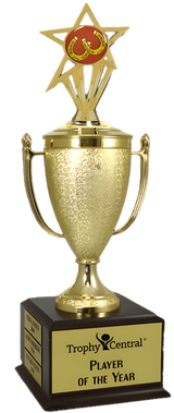 Horseshoes Champion's Cup Trophy with Insert