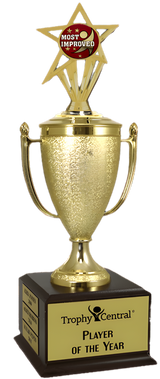 Most Improved Champion's Cup Trophy with Insert