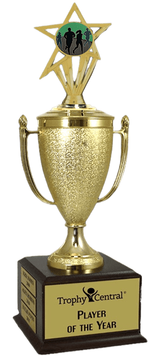 Running Champion's Cup Trophy with Insert