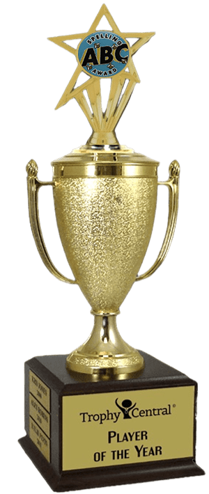 Spelling Bee Champion's Cup Trophy with Insert
