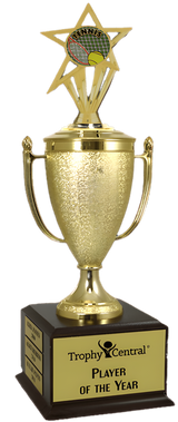 Tennis Champion's Cup Trophy with Insert
