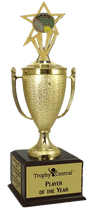 Tennis Champion's Cup Trophy with Insert