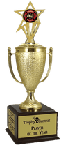 Volunteer Firefighter Champion's Cup Trophy with Insert