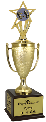 Weightlifting Champion's Cup Trophy with Insert
