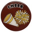 Cheerleading 2" Epoxy Insert