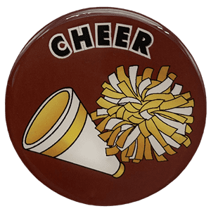 Cheerleading 2" Epoxy Insert