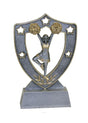 Star Shield Cheerleading Trophy