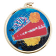 Color Cheer Medals with Megaphone & Poms (2 3/16 Inch)