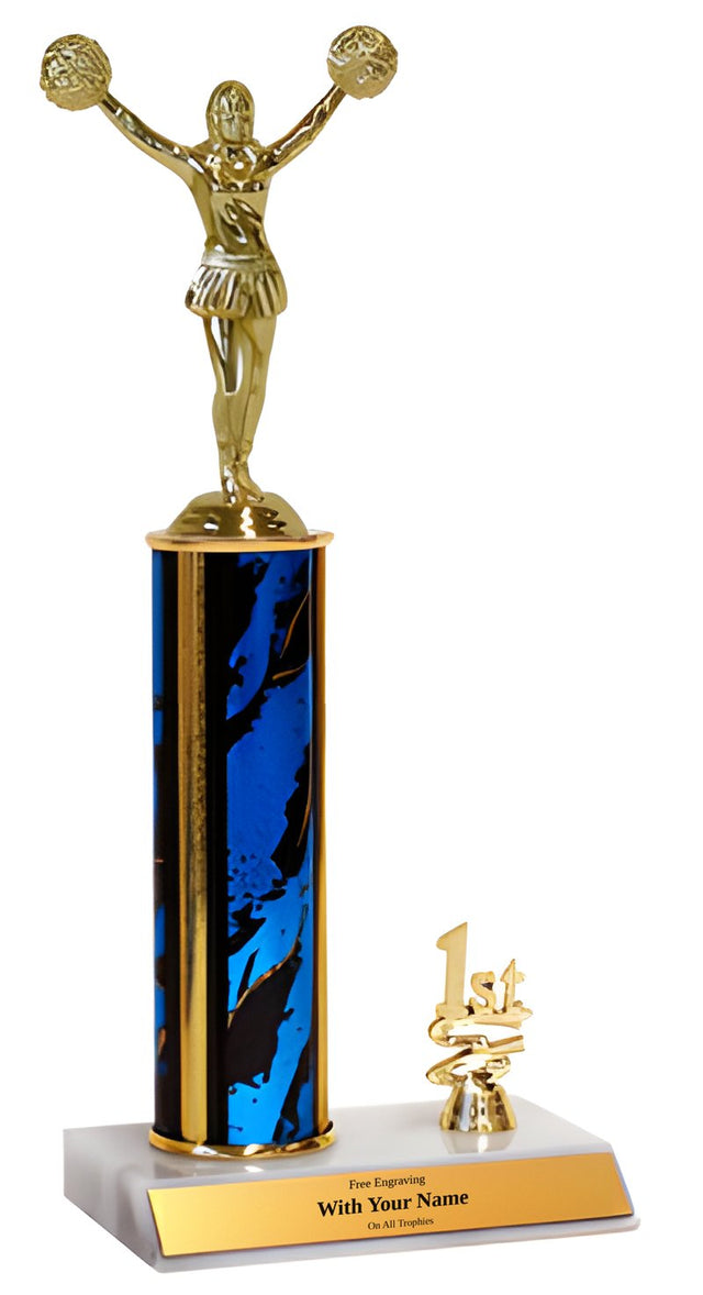 Cheerleading 1st, 2nd and 3rd Place Trophy