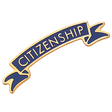 Chenille Citizenship Pin