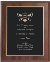 8" x 10" Cherry Award Plaque