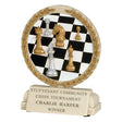 Chess Cast Stone Trophy