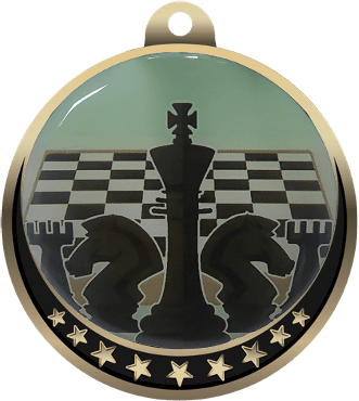Chess Insert Medal