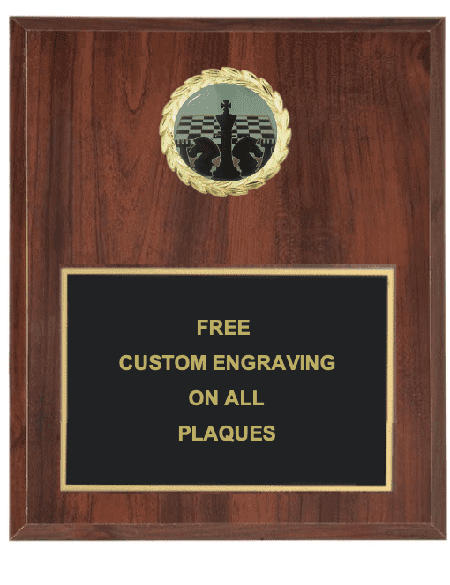 Chess Insert Plaque
