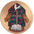 Christian Symbols Litho Medal Insert
