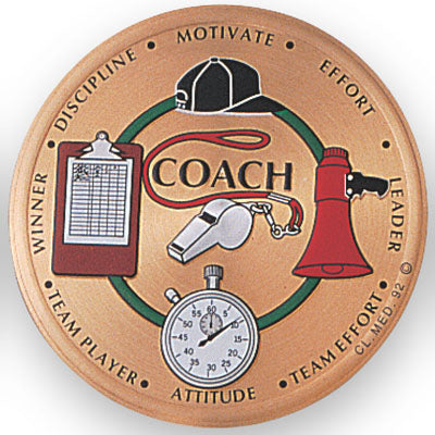 Coach GENERAL Litho Medal Insert