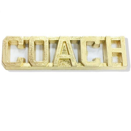 Gold "Coach" Uniform Lapel Pin