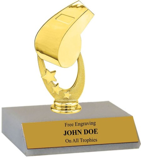 Coach's Whistle Participation Trophy