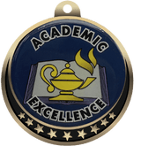Academic Excellence Insert Medal